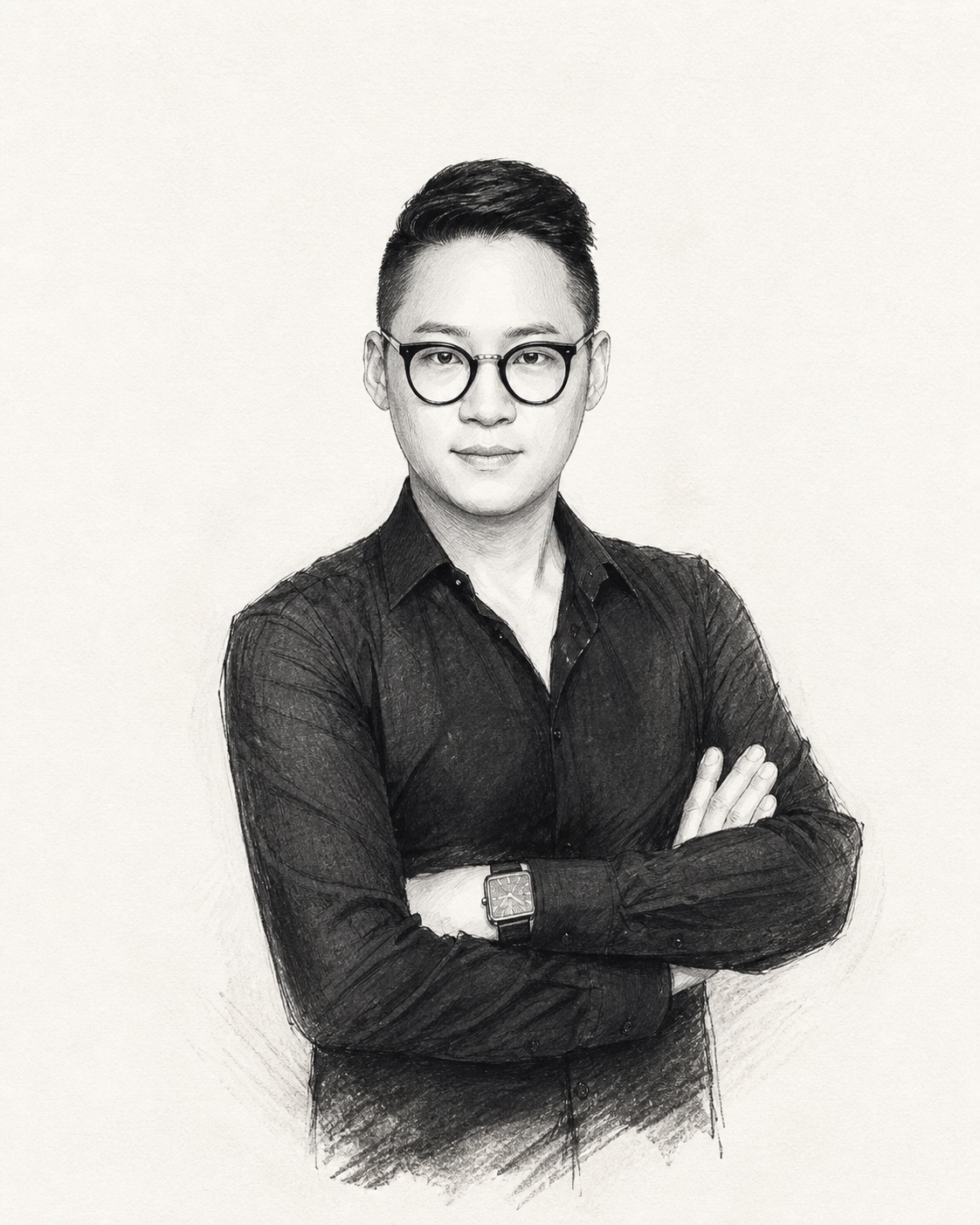 이승일 Creative Director의 스케치 초상