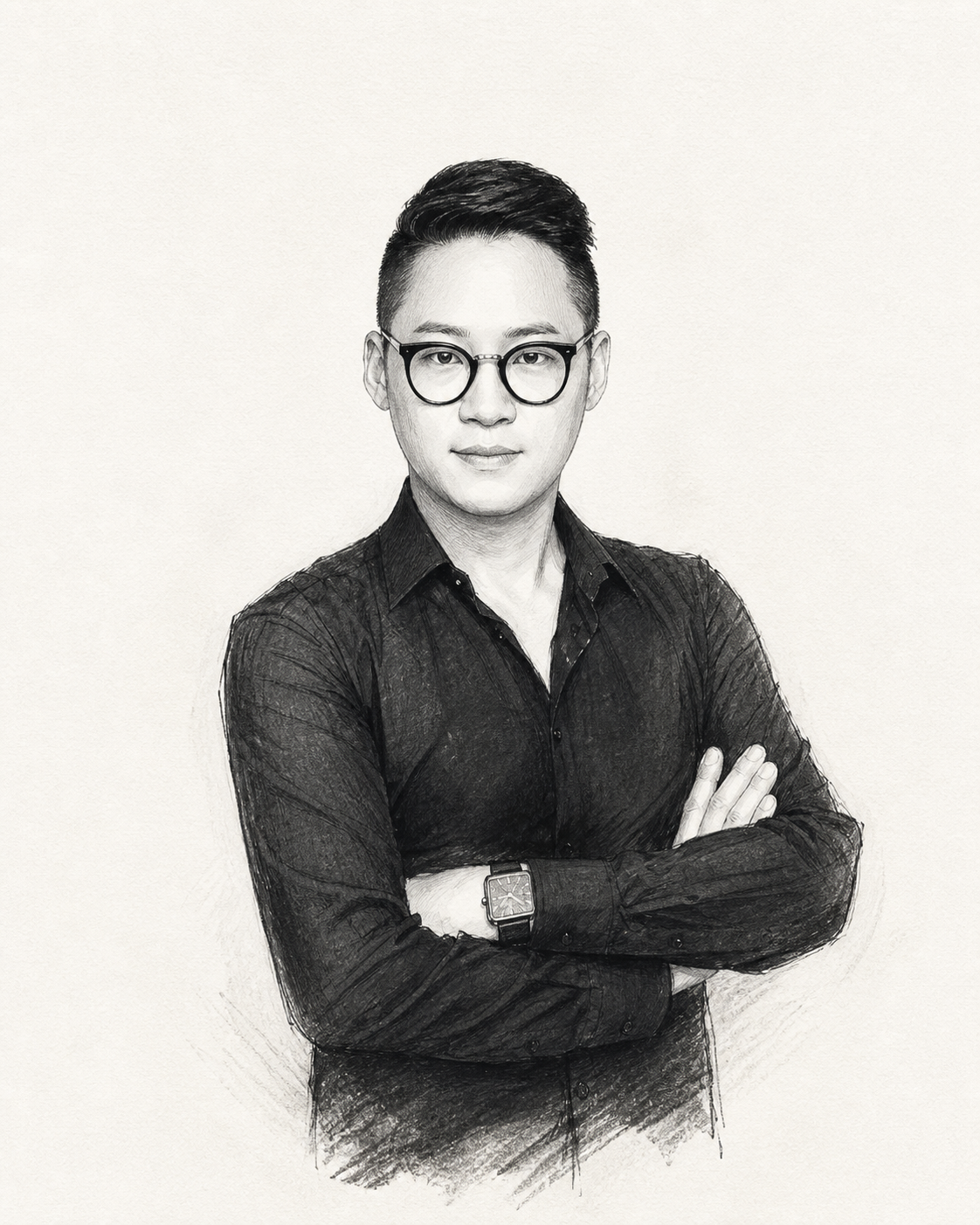 이승일 Creative Director의 스케치 초상